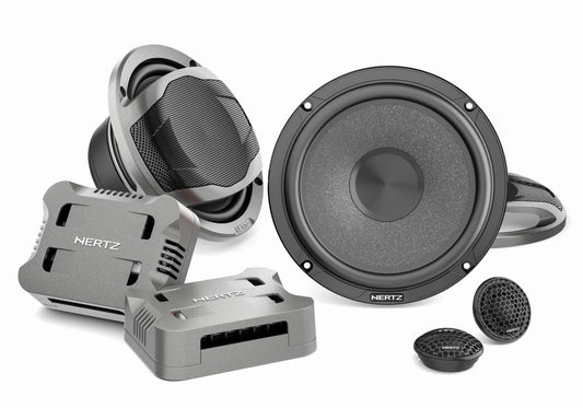 Pachet Difuzoare Auto cu amplificator Audi A6 C6 2004-2011 Hertz Cento 760 W
