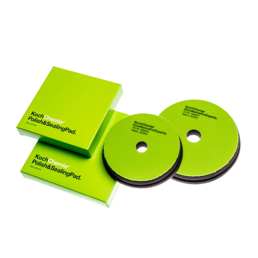 Polish and Sealing Pad, burete aplicare protectii verde