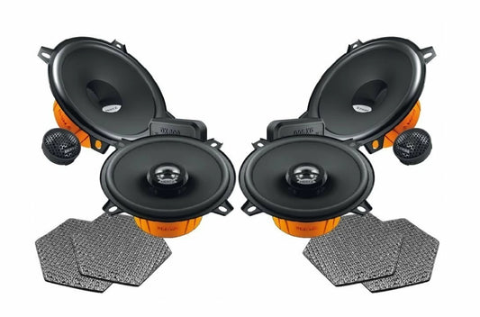 Pachet difuzoare auto Hertz Dieci dedicat Renault Megane 2 (2002 - 2009)
