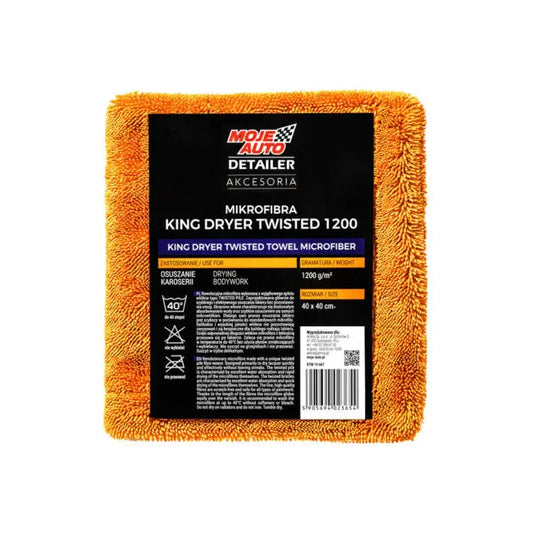 Prosop din Microfibra King Dryer Twisted Towel Moje Auto Detailer 1200g/m2
