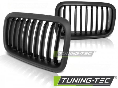 Grila centrala compatibila BMW E36 12.90-09.96 - - Negru MATT