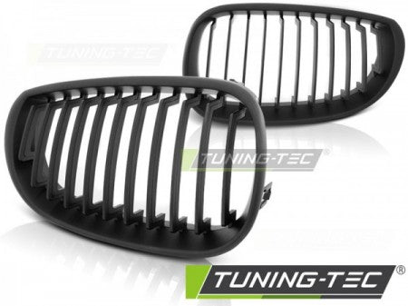 Grila centrala compatibila BMW Seria 5 E60/1- - - Negru Lucius