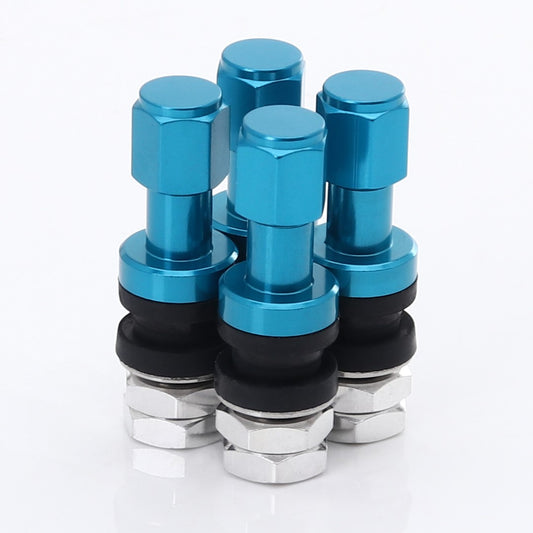 Set valve din aluminiu Japan Racing V2 - Blue