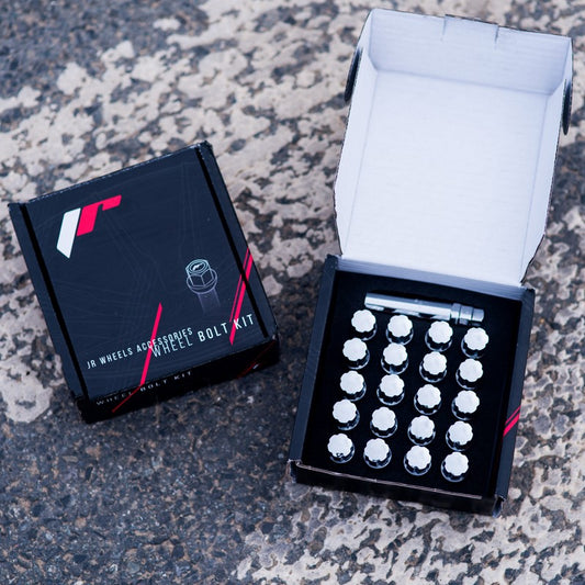 Set 20 Prezoane Chrome tip Stea M12x1,5 + Cheie