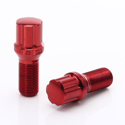 Set 20 Prezoane Red tip Stea M12x1,5 + Cheie