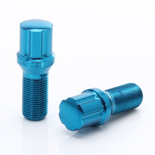 Set 20 Prezoane Blue tip Stea M12x1,5 + Cheie