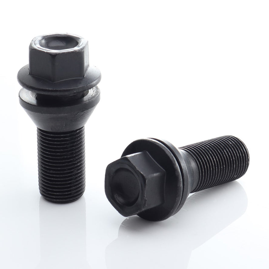 Set 20 Prezoane Negru tip hex M15x1,25