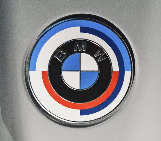 Emblema comemorativa BMW M 50ani - 82mm 51148087193