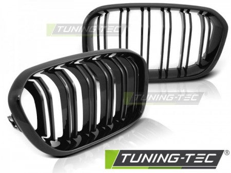 Grila centrala compatibila BMW F20 F21 LCI 15-18 - - Negru Lucios