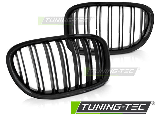 Grila centrala compatibila BMW F01 09-15 - Negru Lucios
