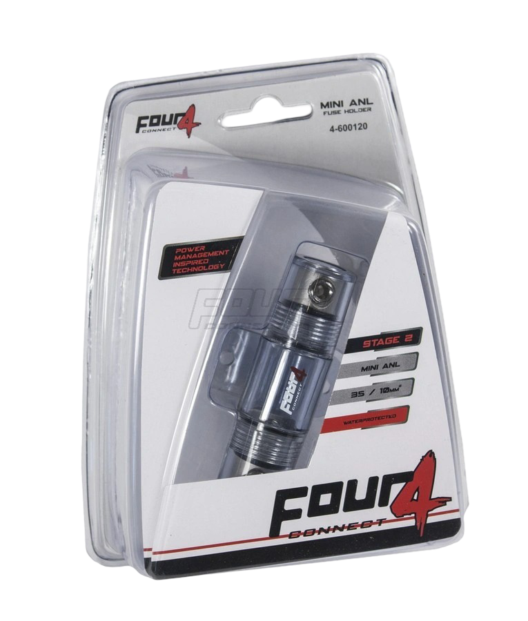 Soclu siguranta mini ANL, Four Connect, 4-600120, Rezistent la apa, 10 / 35 mm2