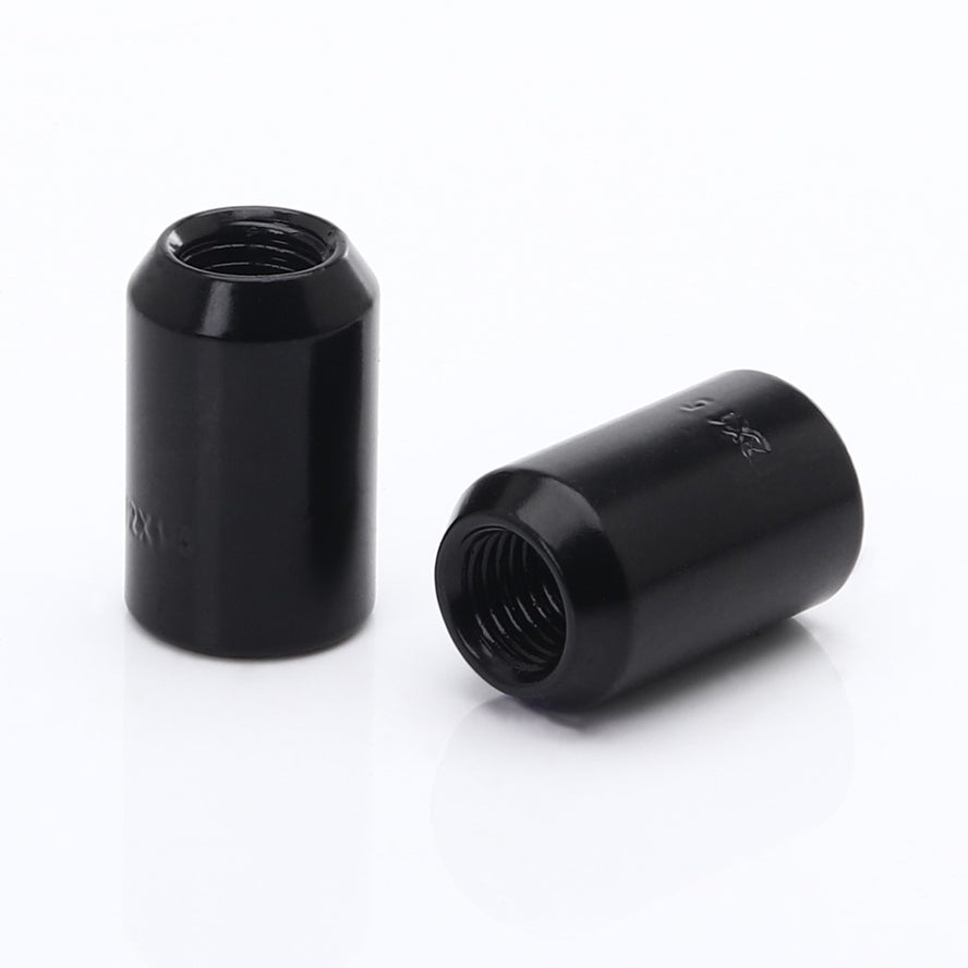 Set 20 Piulite Negru tip hex M12x1,5 + Cheie