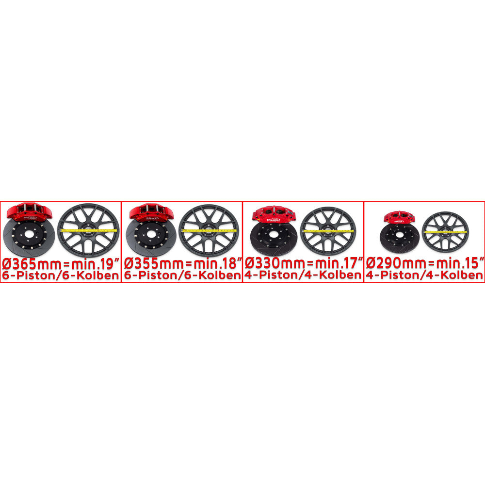 Big Brake Kit VW Beetle (5C) Ø50mm V-MAXX | Coupé & Cabrio
