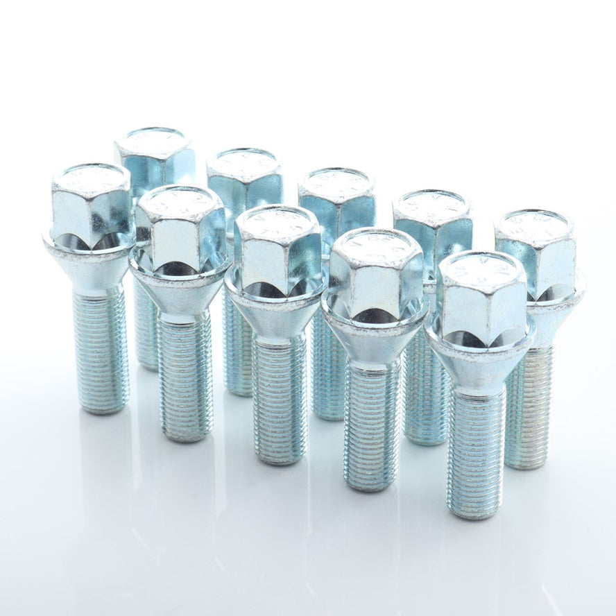 Set 10 Prezoane Silver tip hex M12x1,5
