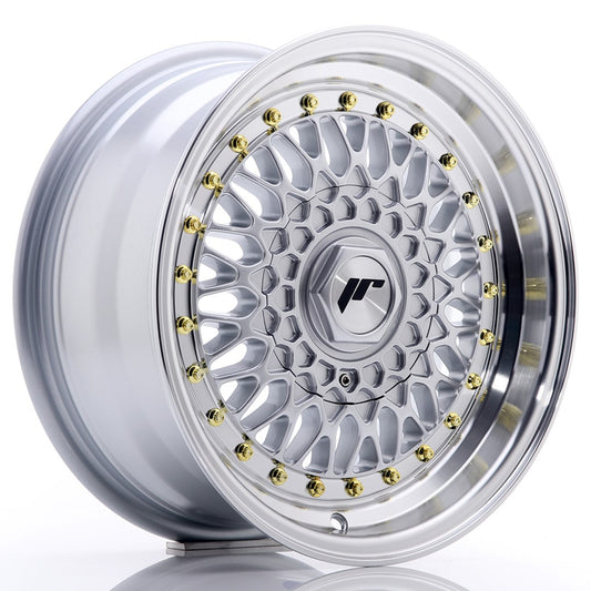 Japan Racing JR9 Silver w/Machined Lip