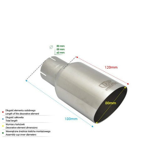 Ornament rotund evacuare, finala Ulter sport 80mm