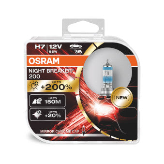 Set becuri Osram Night Breaker H7