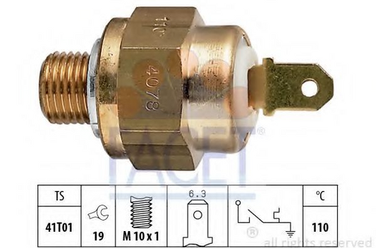 Resigilat- Sonda temperatura antigel Facet - 7.4078