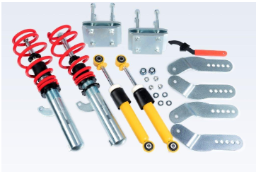 Suspensie Sport Reglabila V-maxx pentru VOLKSWAGEN CADDY (MK3/MK4) (2K) 2004-2020