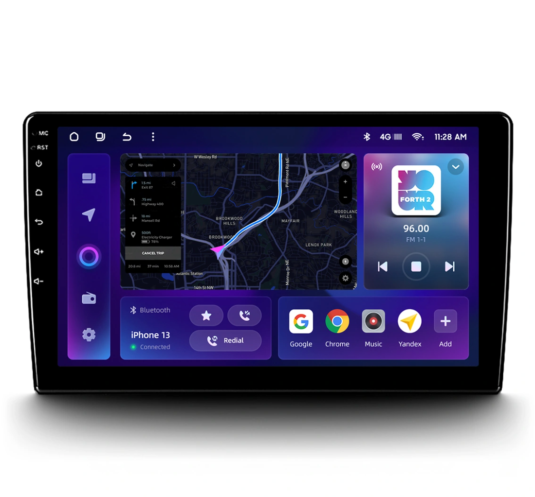 Navigatie Auto MOSS M2 BMW Seria 1 E87 2004-2013 4+64GB 9