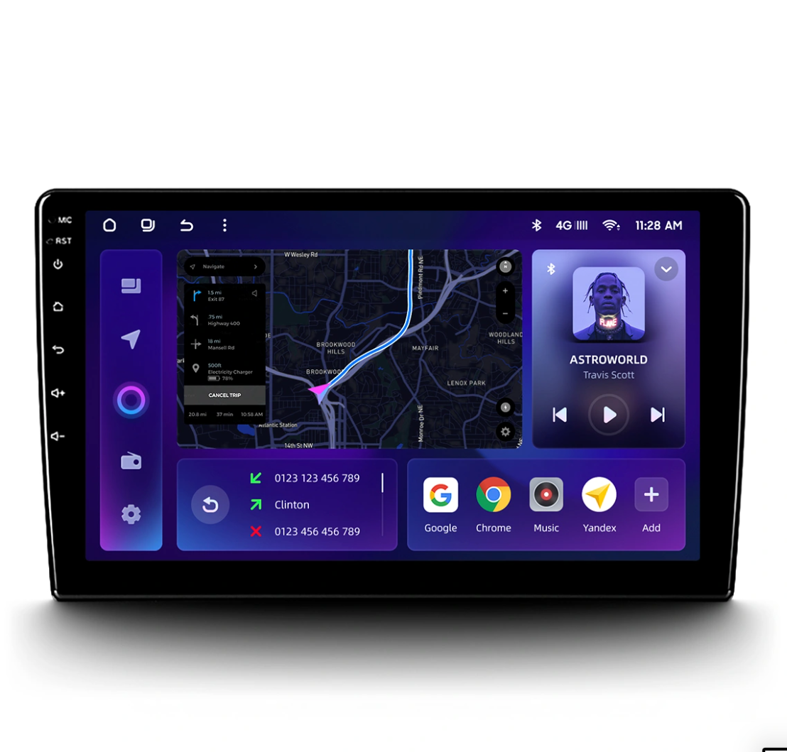 Navigatie Auto MOSS M2 BMW Seria 1 E88 2004-2013 4+64GB 9