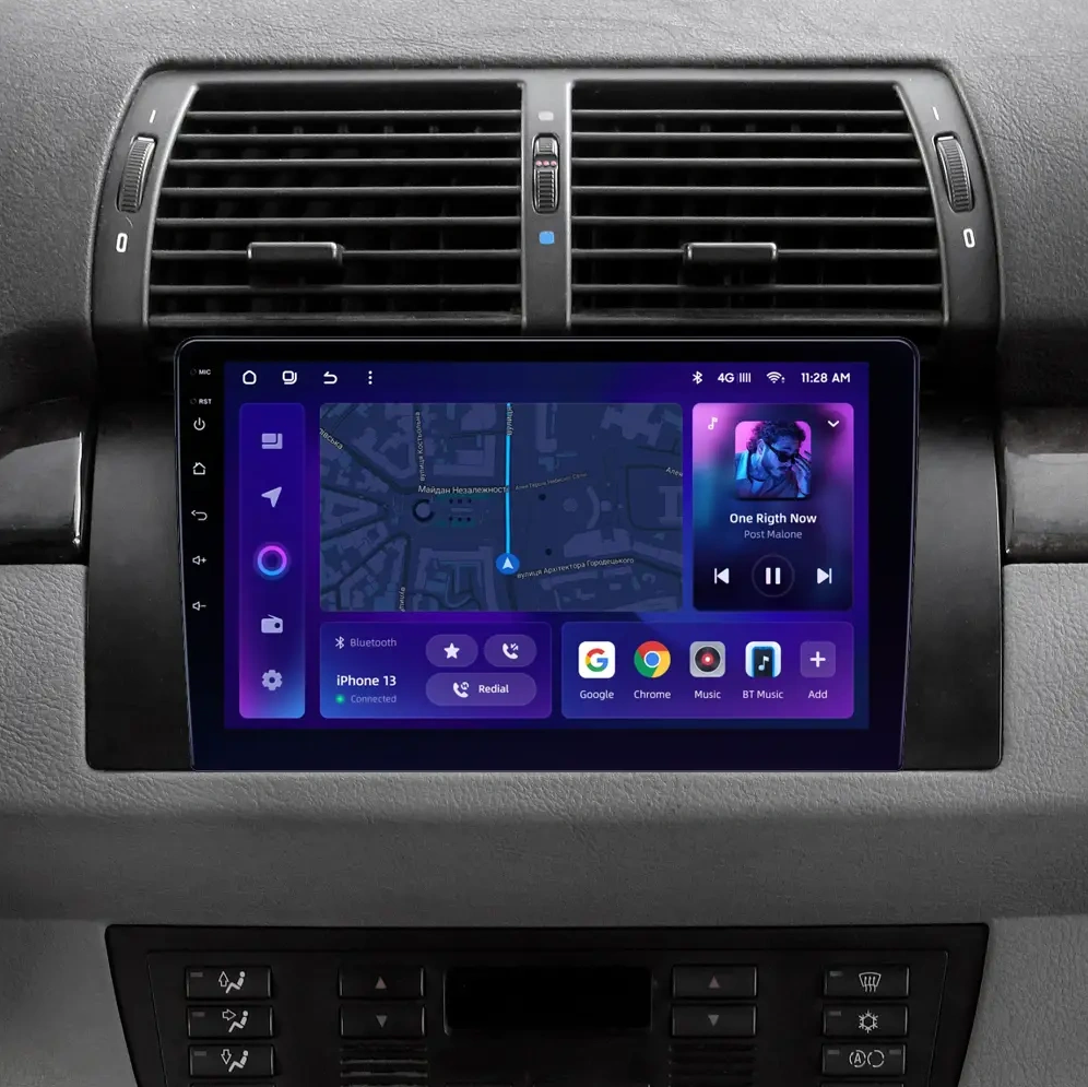 Navigatie Auto MOSS M2 BMW Seria 5 E39 1995-2003 4+64GB 9