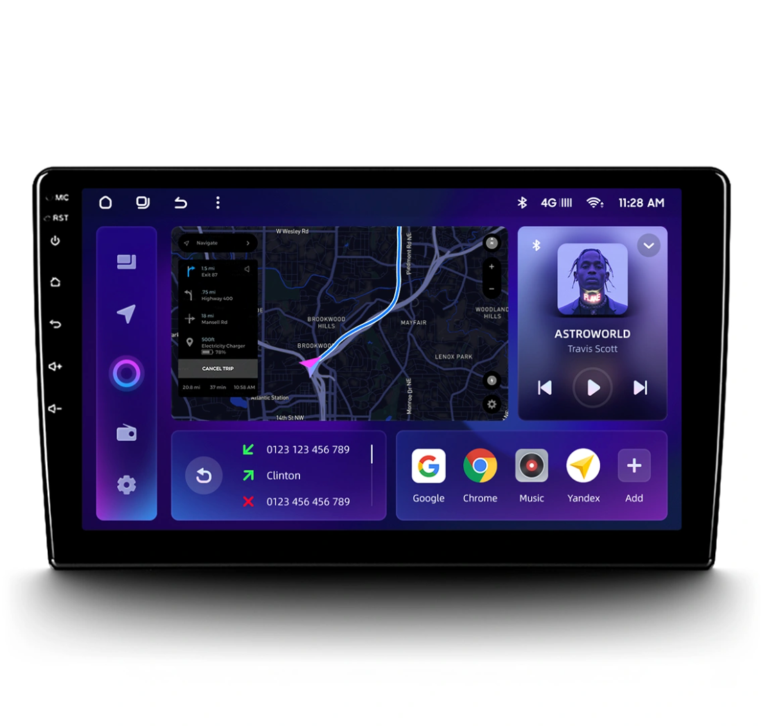 Navigatie Auto MOSS M2 BMW Seria 5 E39 1995-2003 4+64GB 9