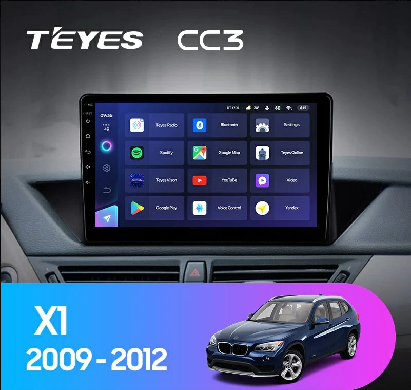 Navigatie Auto Teyes CC3L BMW X1 E84 2010-2015 4+32GB 10.2