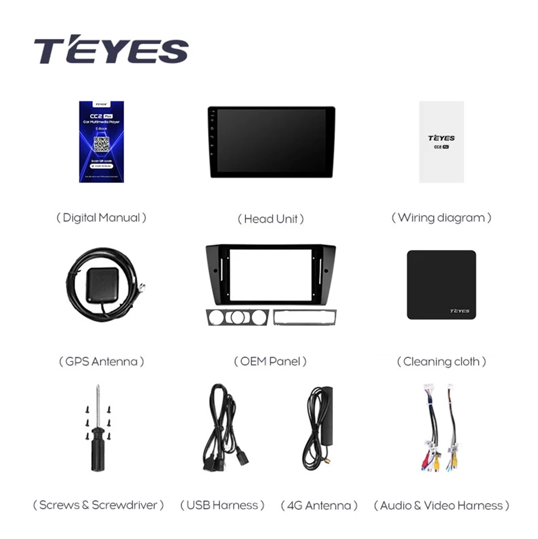 Navigatie Auto Teyes CC3L BMW Seria 3 E92 2005-2013 4+64GB 9