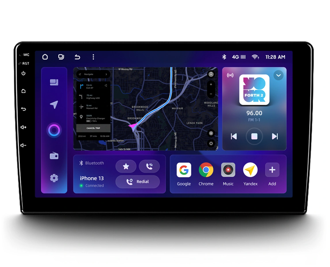 Navigatie Auto MOSS M3 BMW Seria 3 E91 2005-2013 4+32GB 9