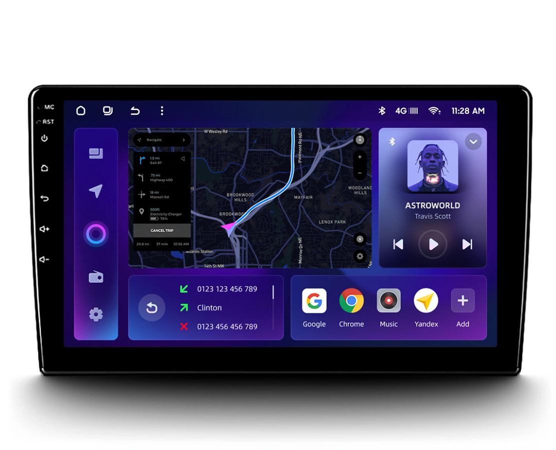 Navigatie Auto MOSS M3 BMW Seria 3 E92 2005-2013 4+32GB 9