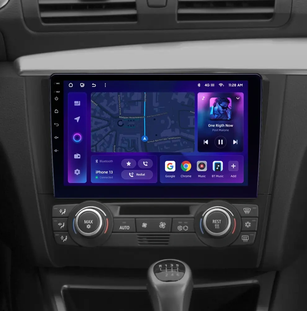 Navigatie Auto MOSS M3 BMW Seria 1 E81 2004-2013 4+32GB 9
