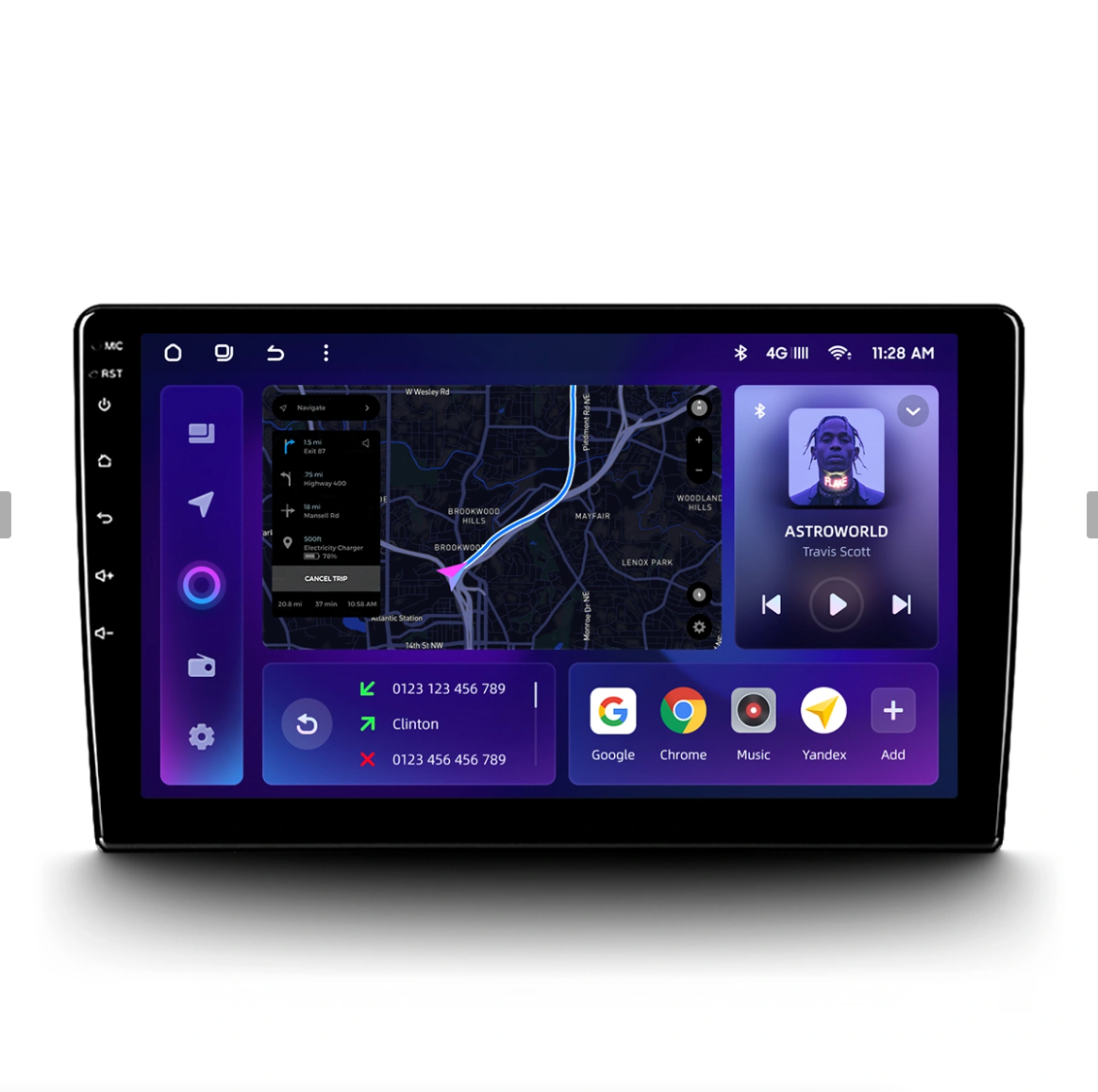 Navigatie Auto MOSS M3 BMW Seria 1 E87 2004-2013 4+32GB 9