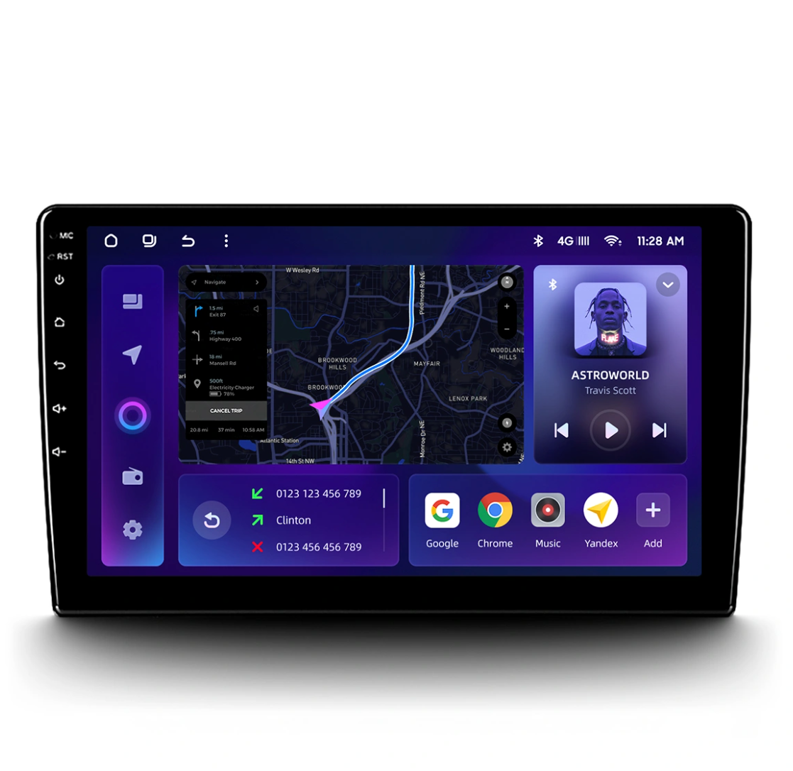 Navigatie Auto MOSS M3 BMW Seria 1 E88 2004-2013 4+32GB 9
