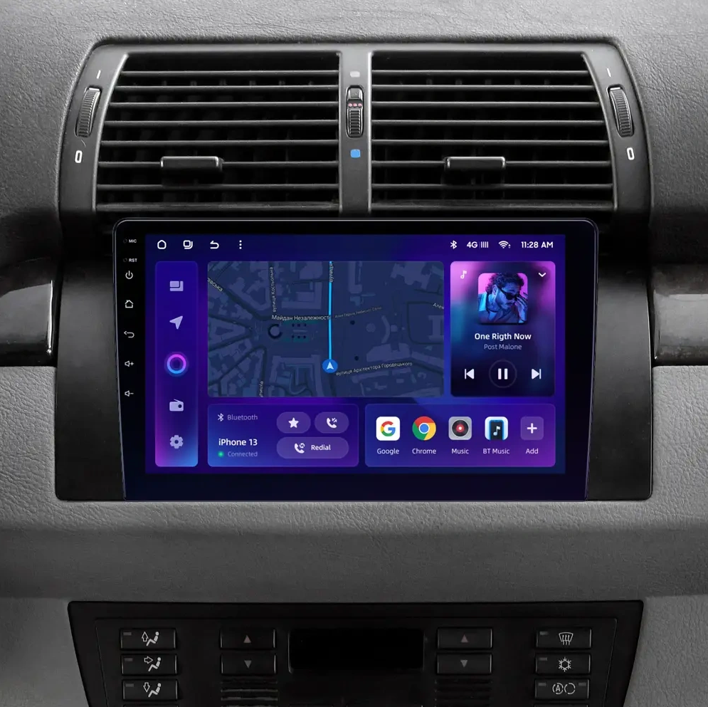 Navigatie Auto MOSS M3 BMW Seria 5 E39 1995-2003 4+32GB 9