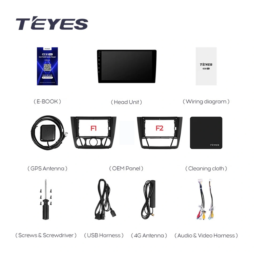Navigatie Auto Teyes CC4L DTS BMW Seria 1 E82 2004-2013 6+64GB 9