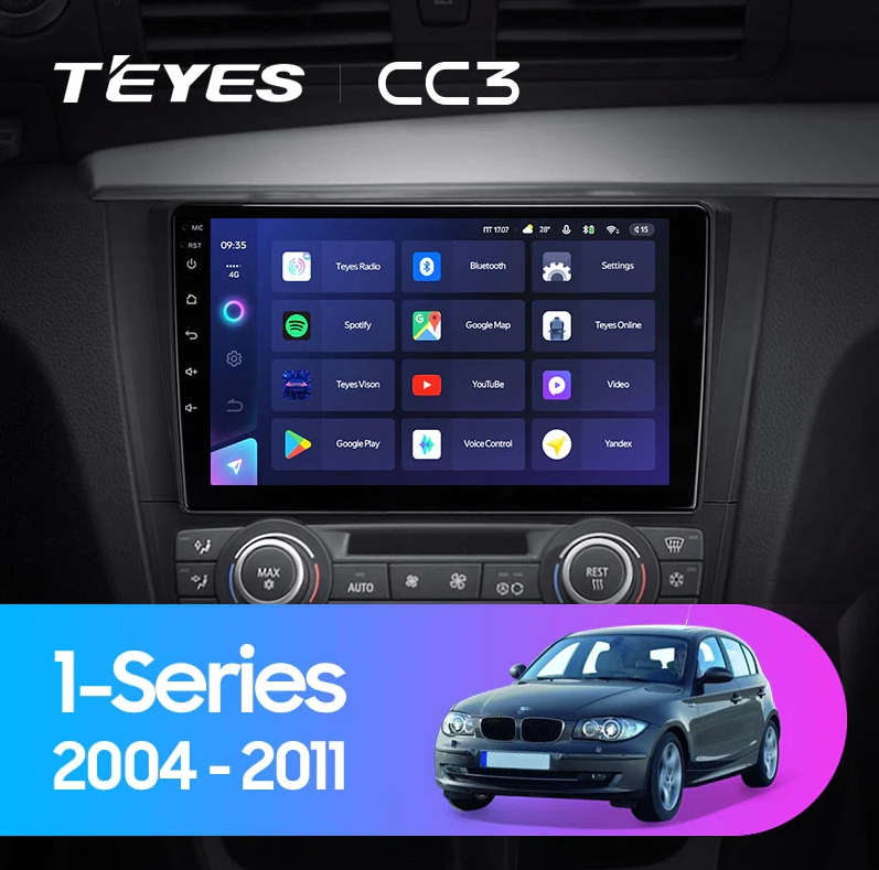 Navigatie Auto Teyes CC4L DTS BMW Seria 1 E88 2004-2013 6+64GB 9