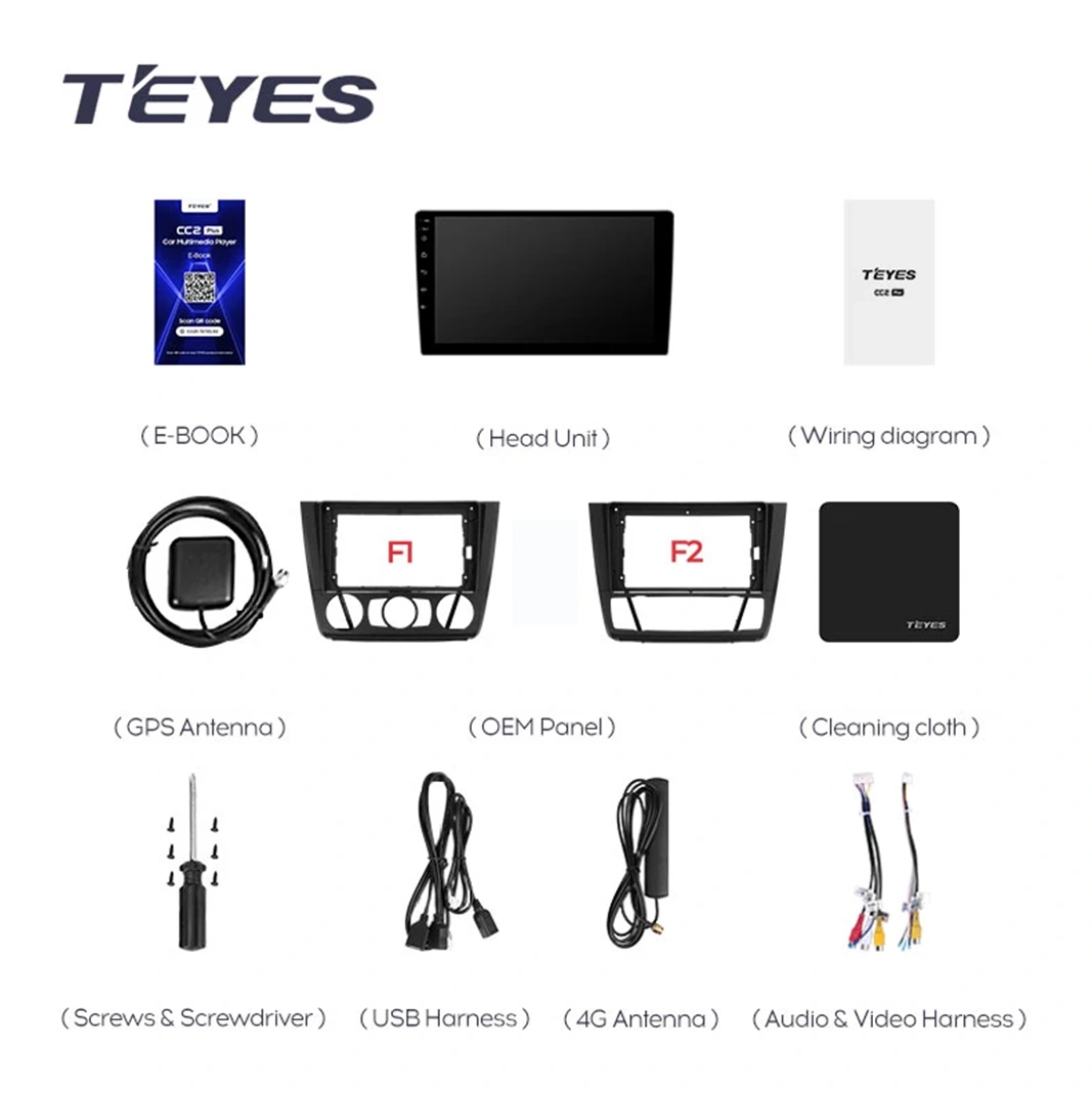 Navigatie Auto Teyes CC4L DTS BMW Seria 1 E88 2004-2013 6+64GB 9