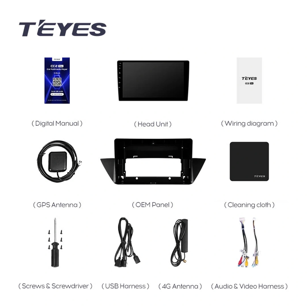 Navigatie Auto Teyes CC4 BMW X1 E84 2010-2015 6+64GB 10.36