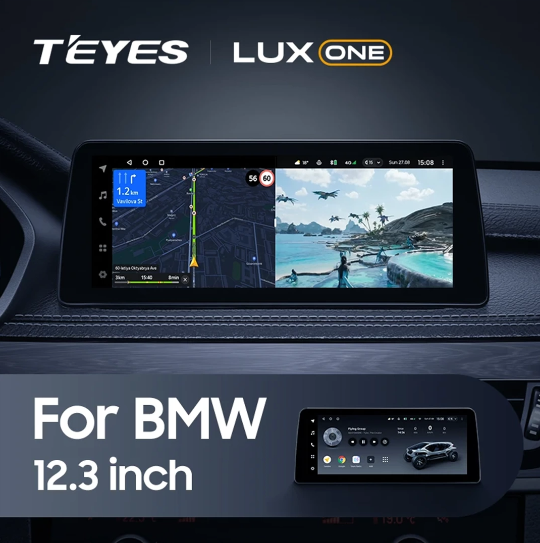 Navigatie Auto Teyes Lux One BMW BMW 7- Series F01 F02 CIC 2009-2012 CIC 6+128GB 12.3
