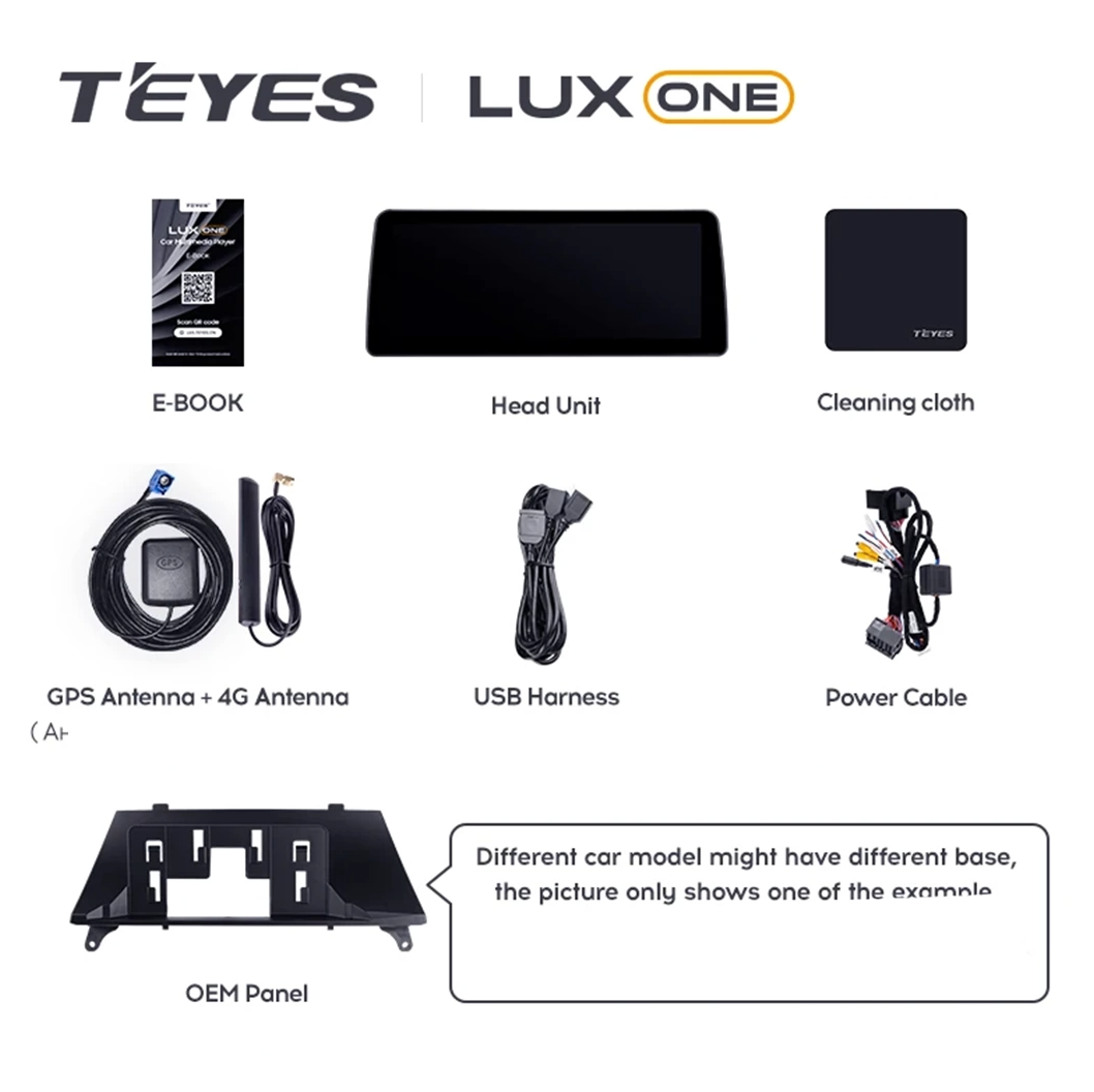 Navigatie Auto Teyes Lux One BMW BMW 7- Series F01 F02 CIC 2009-2012 CIC 6+128GB 12.3