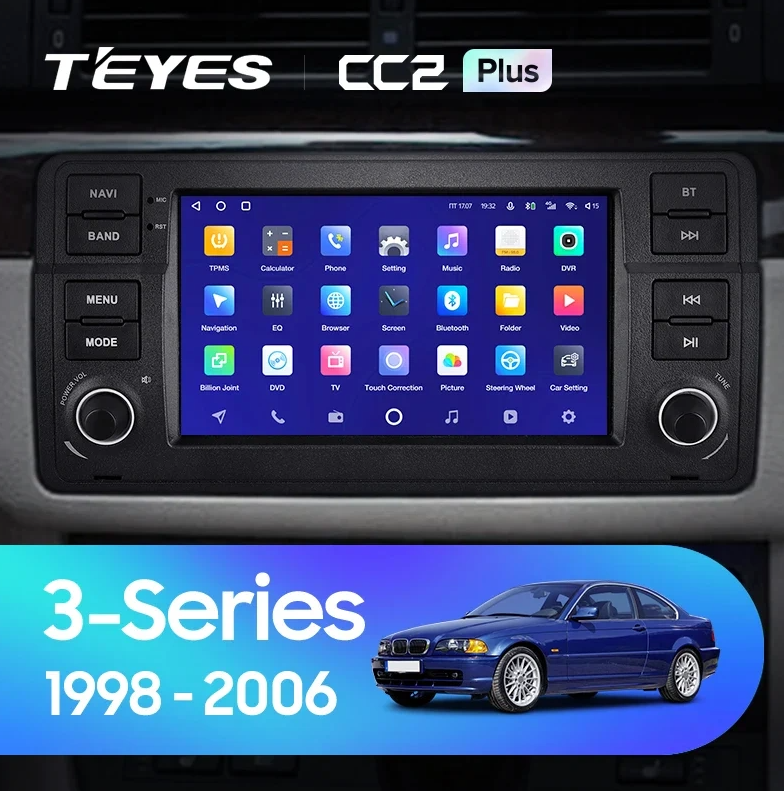 Navigatie Auto Teyes SPRO Plus BMW Seria 3 E46 1997-2006 3+32GB 7