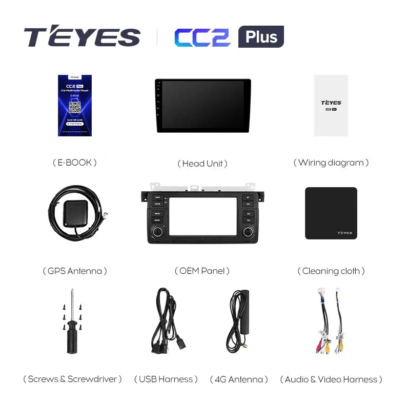 Navigatie Auto Teyes SPRO Plus BMW Seria 3 E46 1997-2006 3+32GB 7