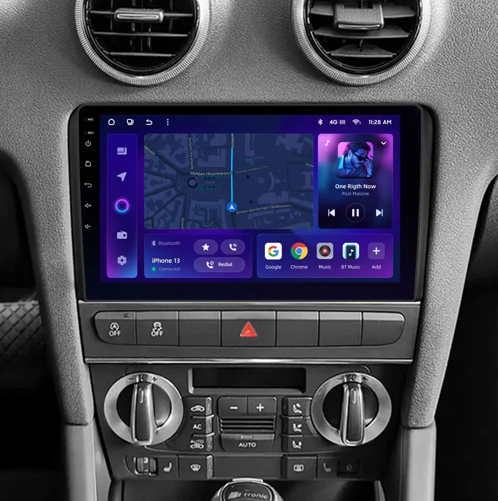 Navigatie Auto MOSS M2 Audi A3 8P 2004-2013 4+64GB 9