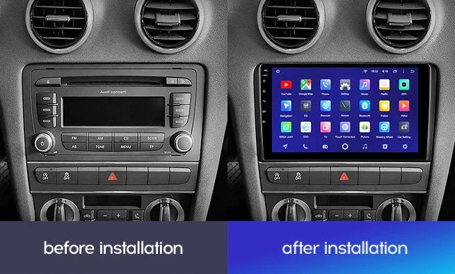 Navigatie Auto Teyes CC4L DTS Audi A3 8P 2004-2013 6+64GB 9