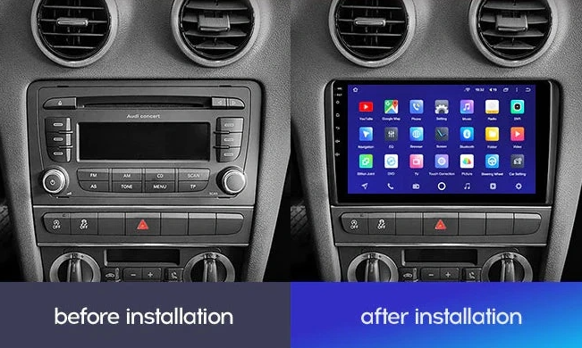 Navigatie Auto cu Asistenta AI Teyes CC4 PRO Audi A3 8P 2004-2013 8+128GB 9.5