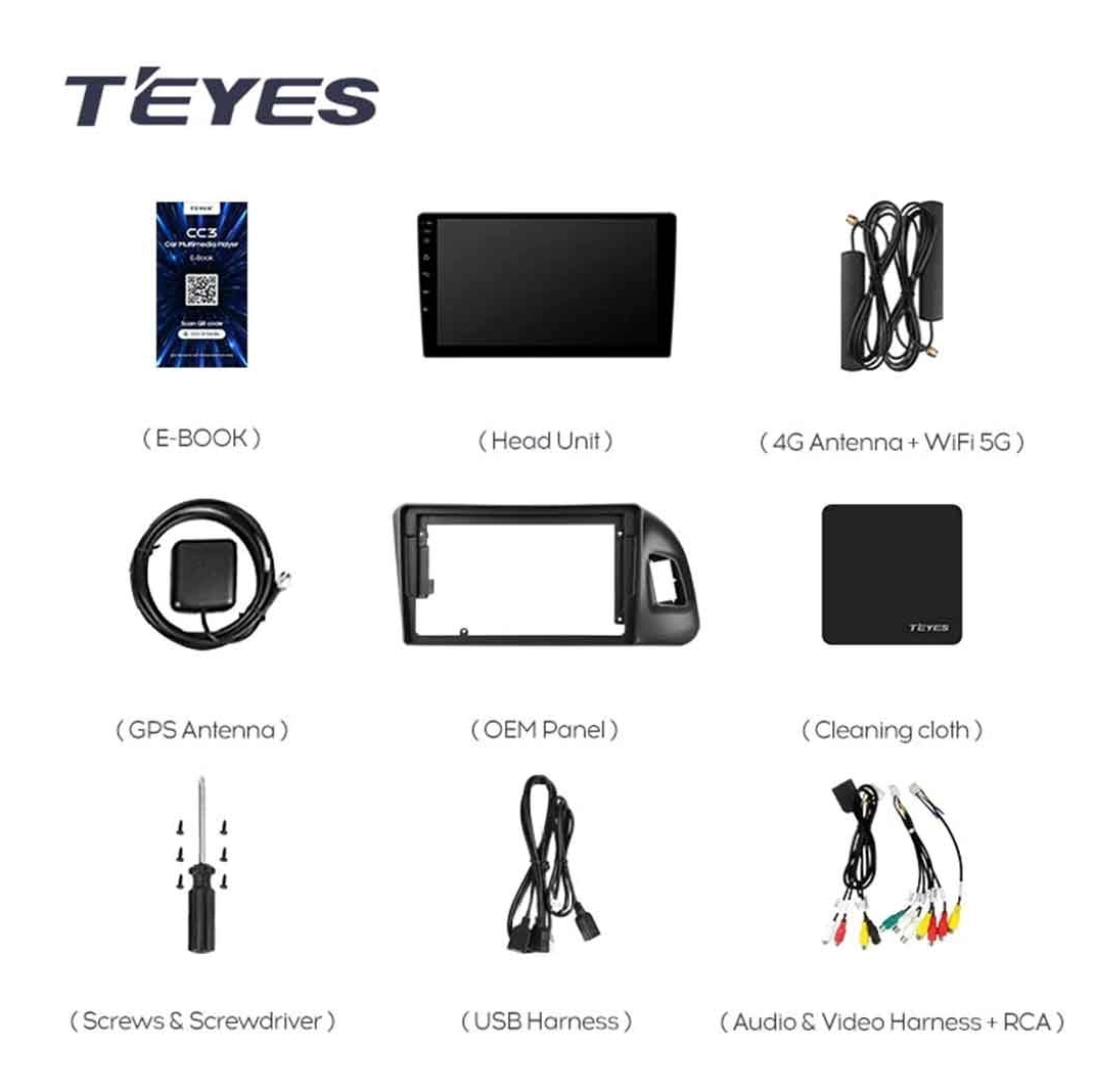 Navigatie Auto Teyes CC3L Audi Q5 8R 2008-2017 4+64GB 9