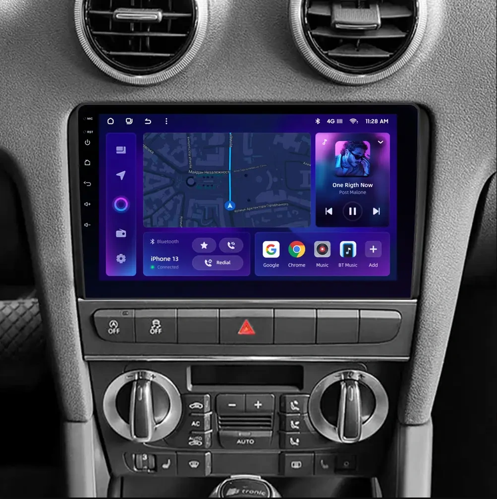 Navigatie Auto MOSS M3 Audi A3 8P 2004-2013 4+32GB 9