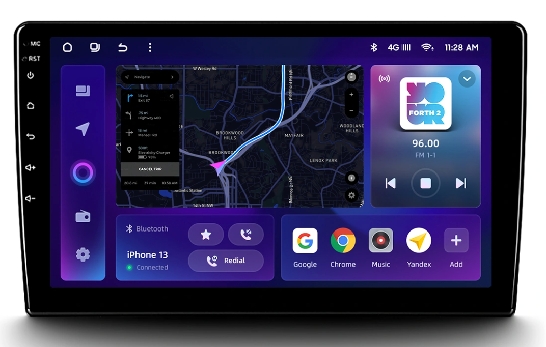 Navigatie Auto MOSS M3 Audi Q5 8R 2008-2017 4+32GB 9