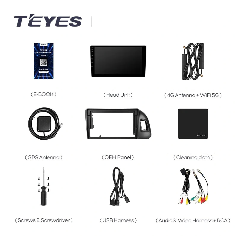Navigatie Auto Teyes CC4L DTS Audi Q5 8R 2008-2017 6+64GB 9